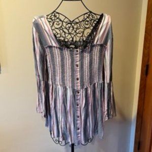 Smocked Baby Doll Top